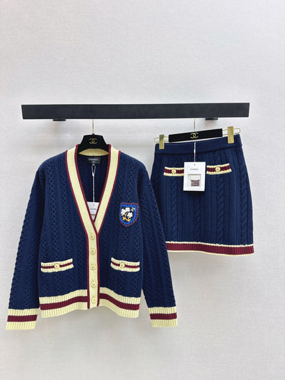 Chan NEW Knitted suit