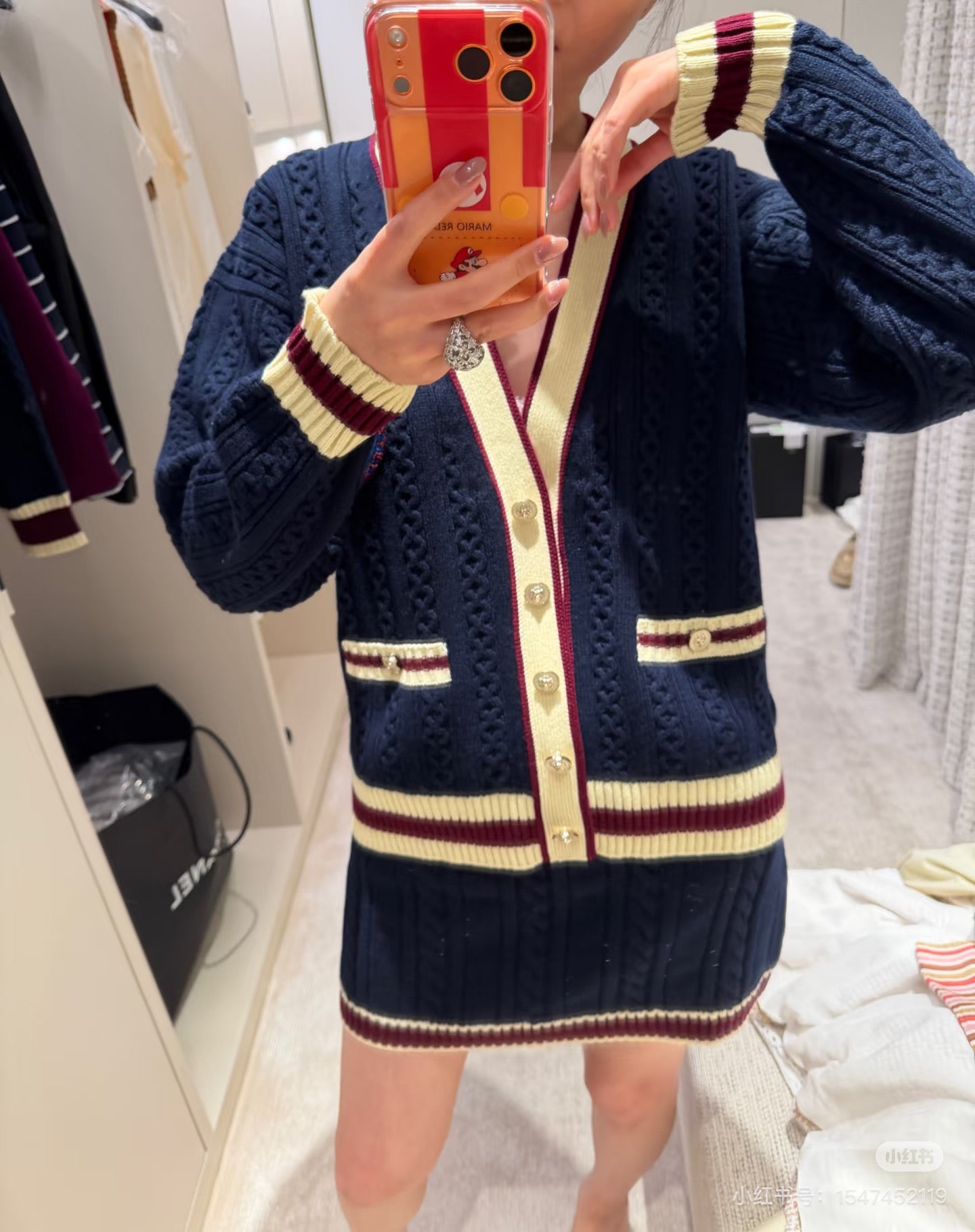 Chan NEW Knitted suit