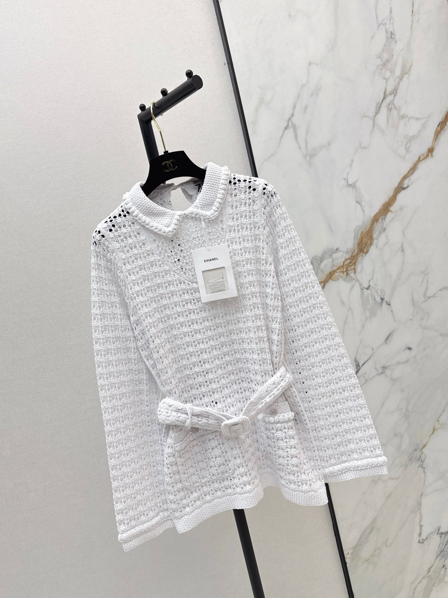 Chan NEW Openwork knitwear