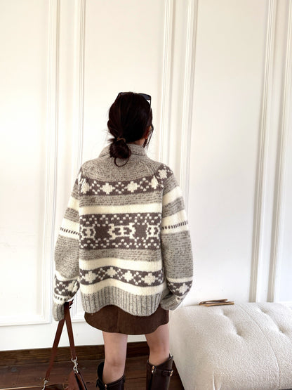Loro NEW Fair Isle jacket