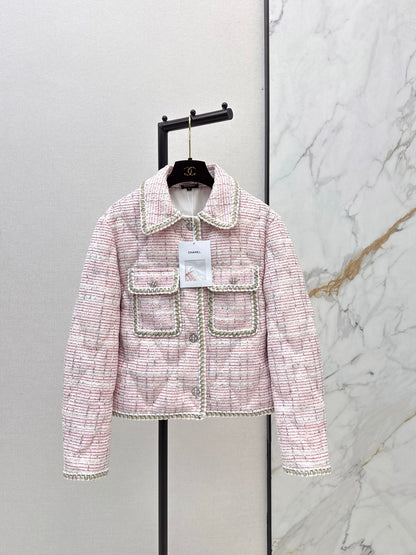 Chan NEW  tweed down jacket