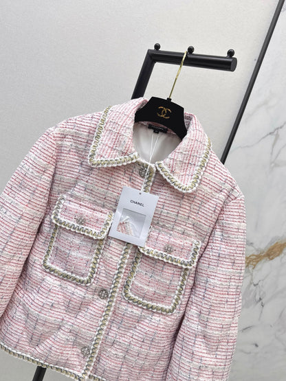 Chan NEW  tweed down jacket