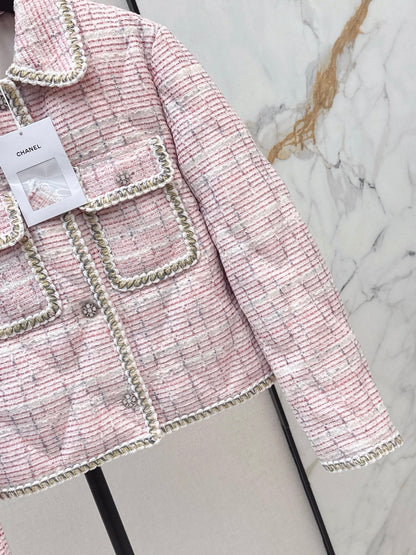 Chan NEW  tweed down jacket