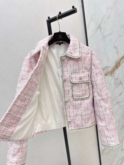 Chan NEW  tweed down jacket