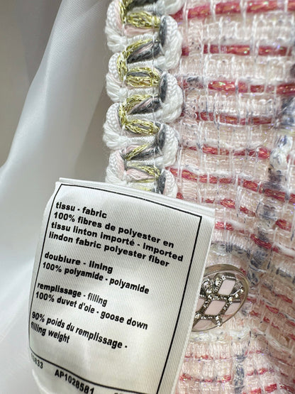 Chan NEW  tweed down jacket