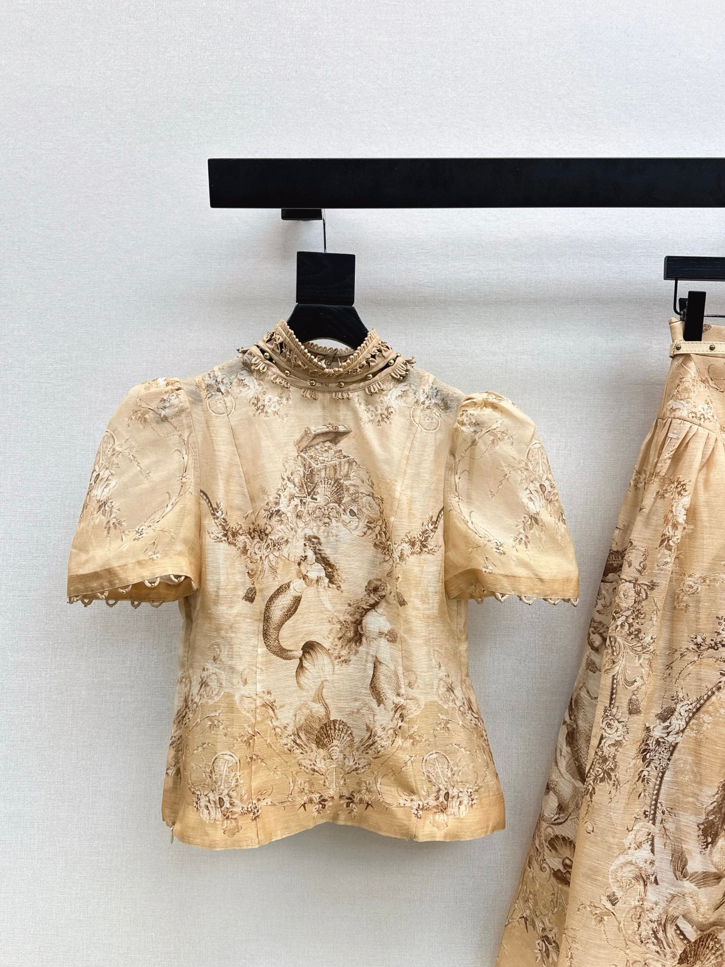 Zimm NEW flower print shirt