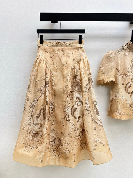 Zimm NEW print skirts
