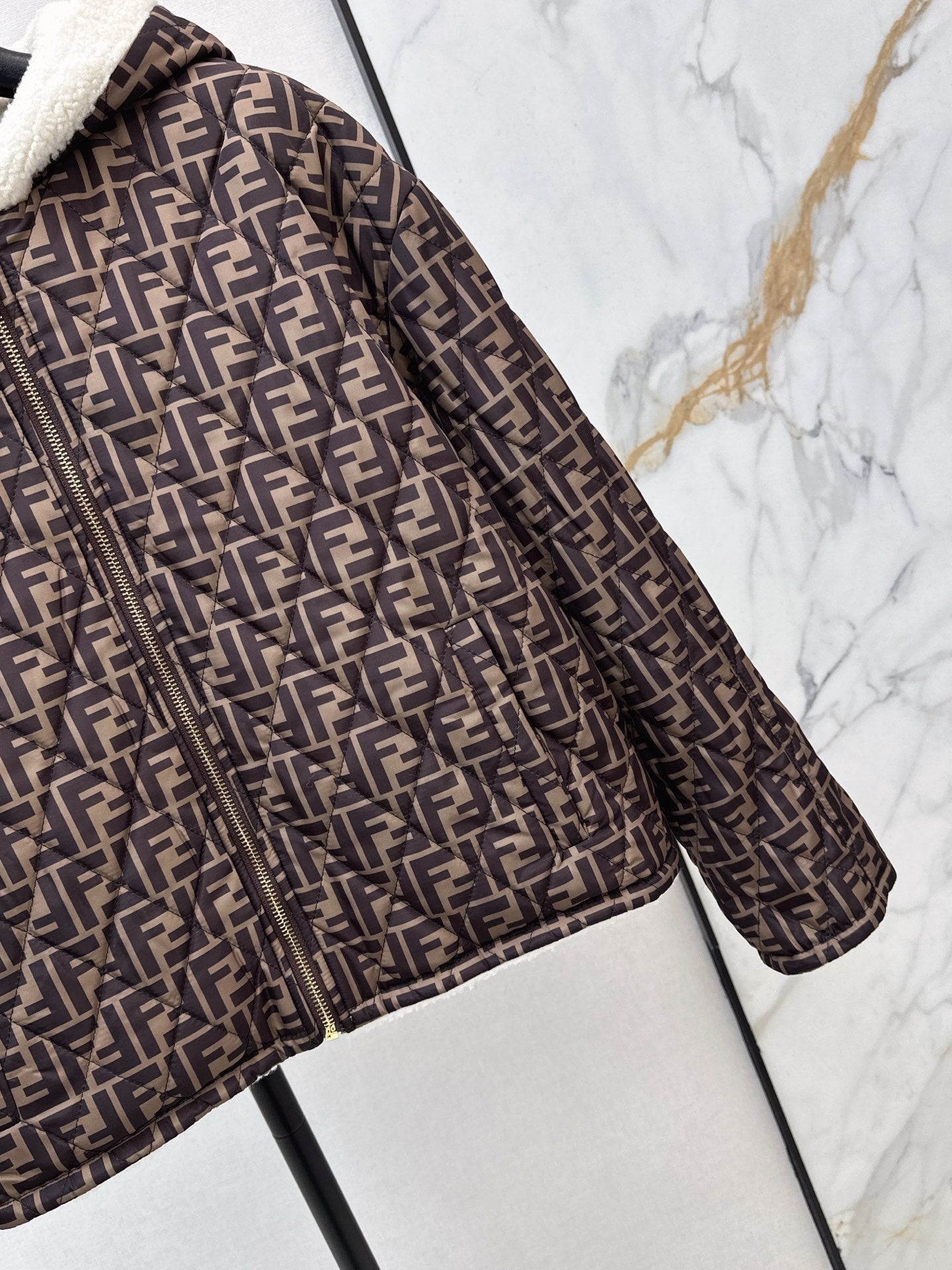 Fend NEW reversible hooded jacket