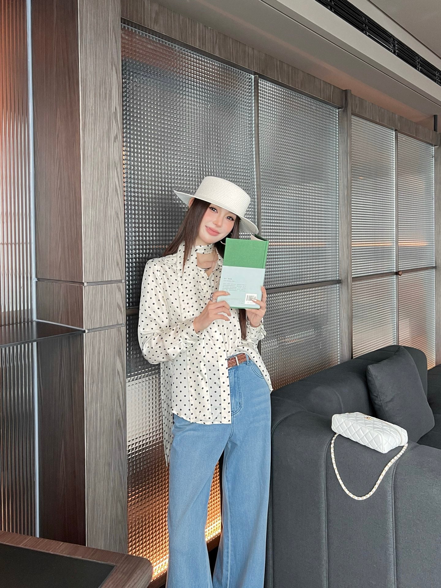 Saint NEW  polka dot shirts