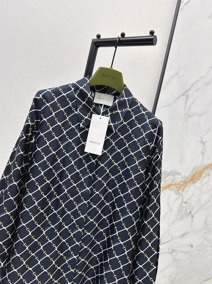 Guc NEW check print shirts