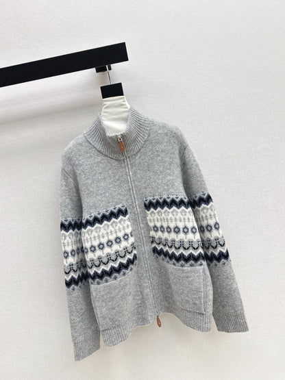 Ral NEW fair Isle jacquard cardigan