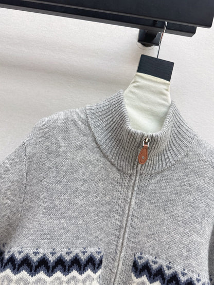 Ral NEW fair Isle jacquard cardigan