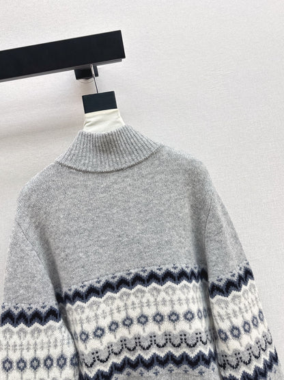 Ral NEW fair Isle jacquard cardigan