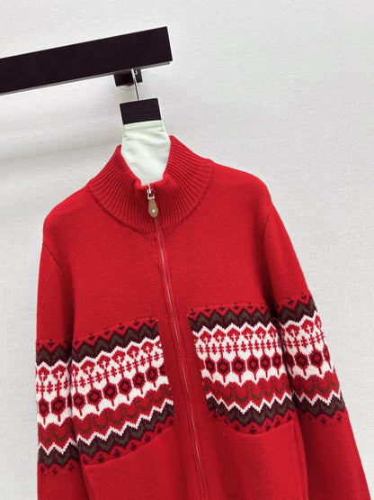 Ral NEW fair Isle jacquard cardigan