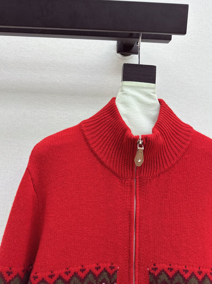 Ral NEW fair Isle jacquard cardigan