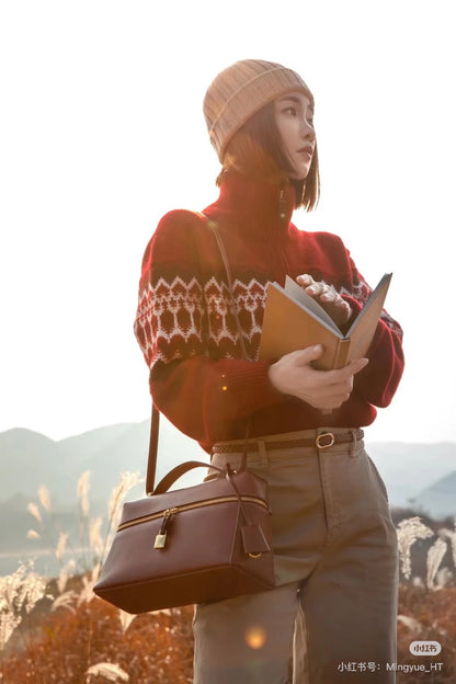 Ral NEW fair Isle jacquard cardigan