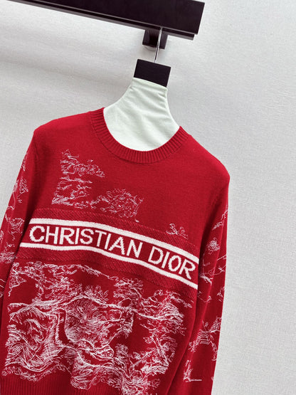 CD NEW embroidered sweater