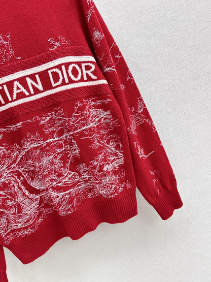 CD NEW embroidered sweater