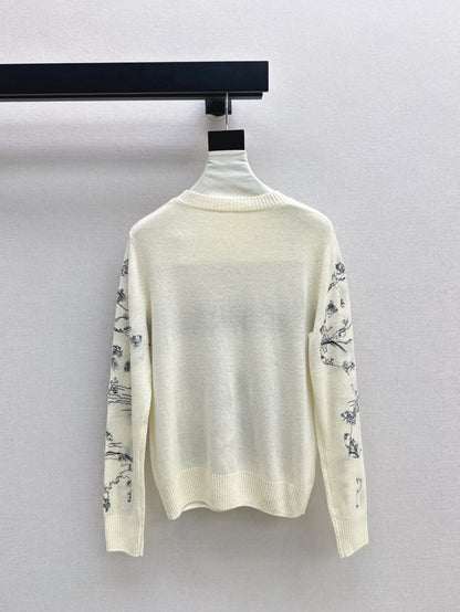 CD NEW embroidered sweater