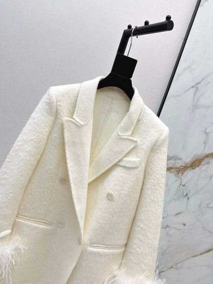 Miu NEW woolen blazer jacket