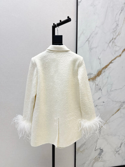 Miu NEW woolen blazer jacket