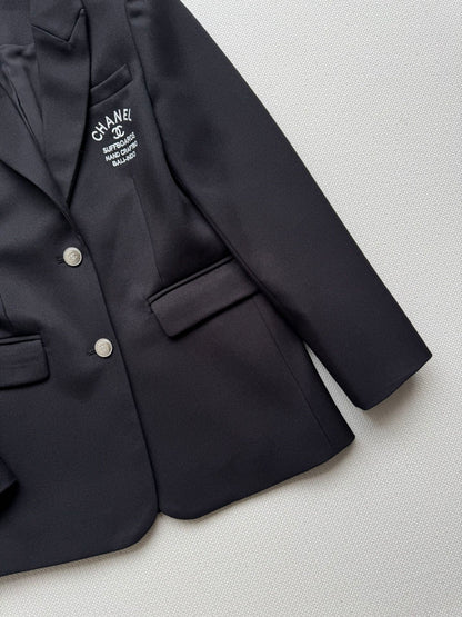 Chan NEW embroidery suit