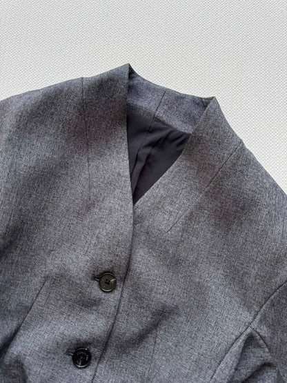 CD NEW jacket with belted