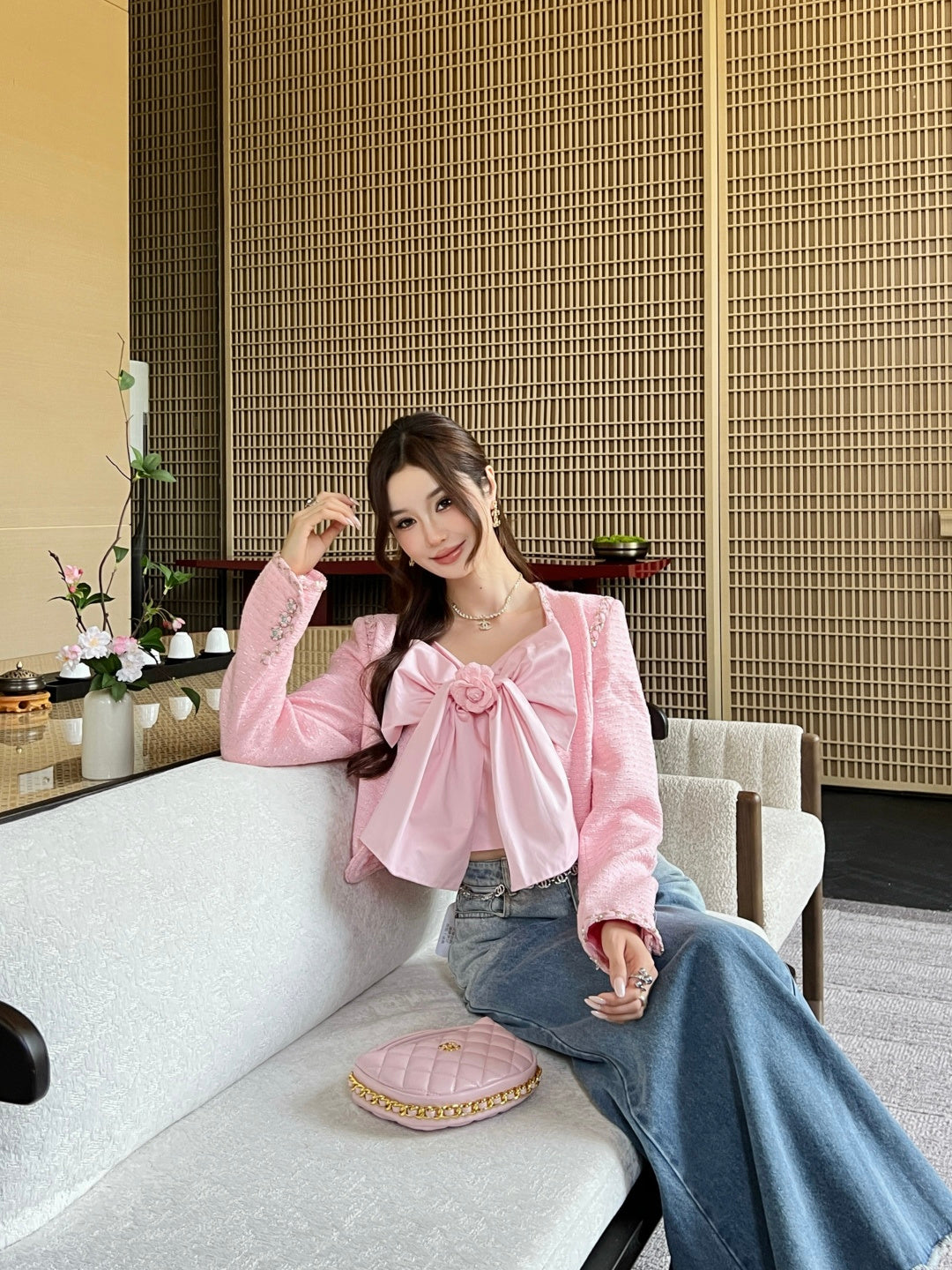 Chan NEW woven jacket