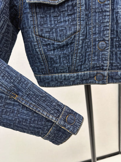 Fend NEW Shorts denim jacket