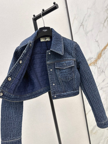 Fend NEW Shorts denim jacket