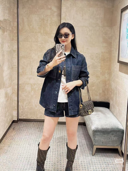 Fend NEW denim shirt
