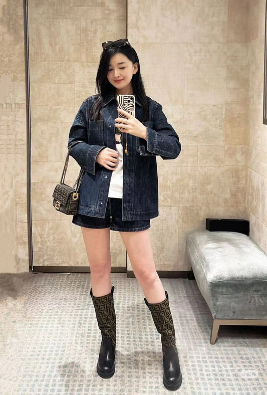 Fend NEW denim shirt