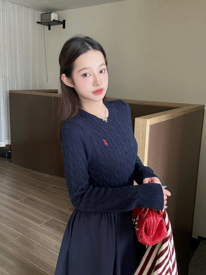 Ral NEW patchwork knitted dress