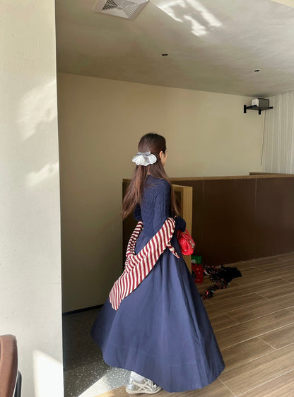 Ral NEW patchwork knitted dress