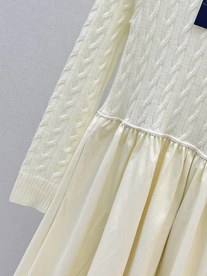 Ral NEW patchwork knitted dress