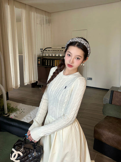 Ral NEW patchwork knitted dress