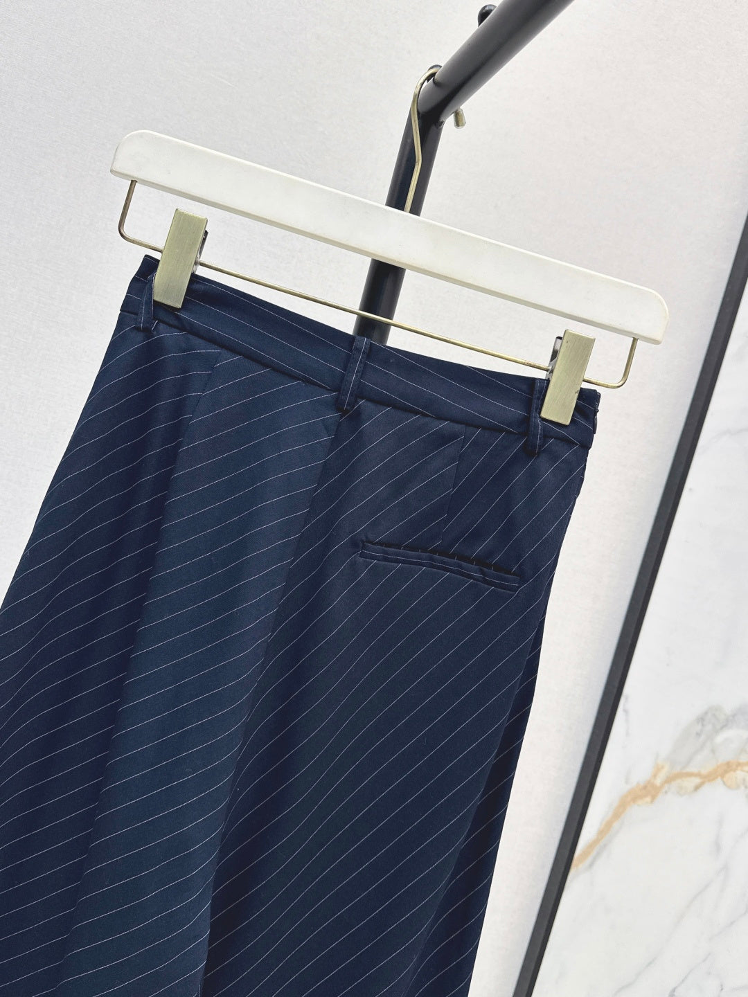 Loe NEW folds suits high-waist pants