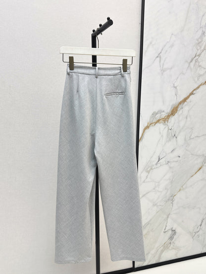 Loe NEW folds suits high-waist pants