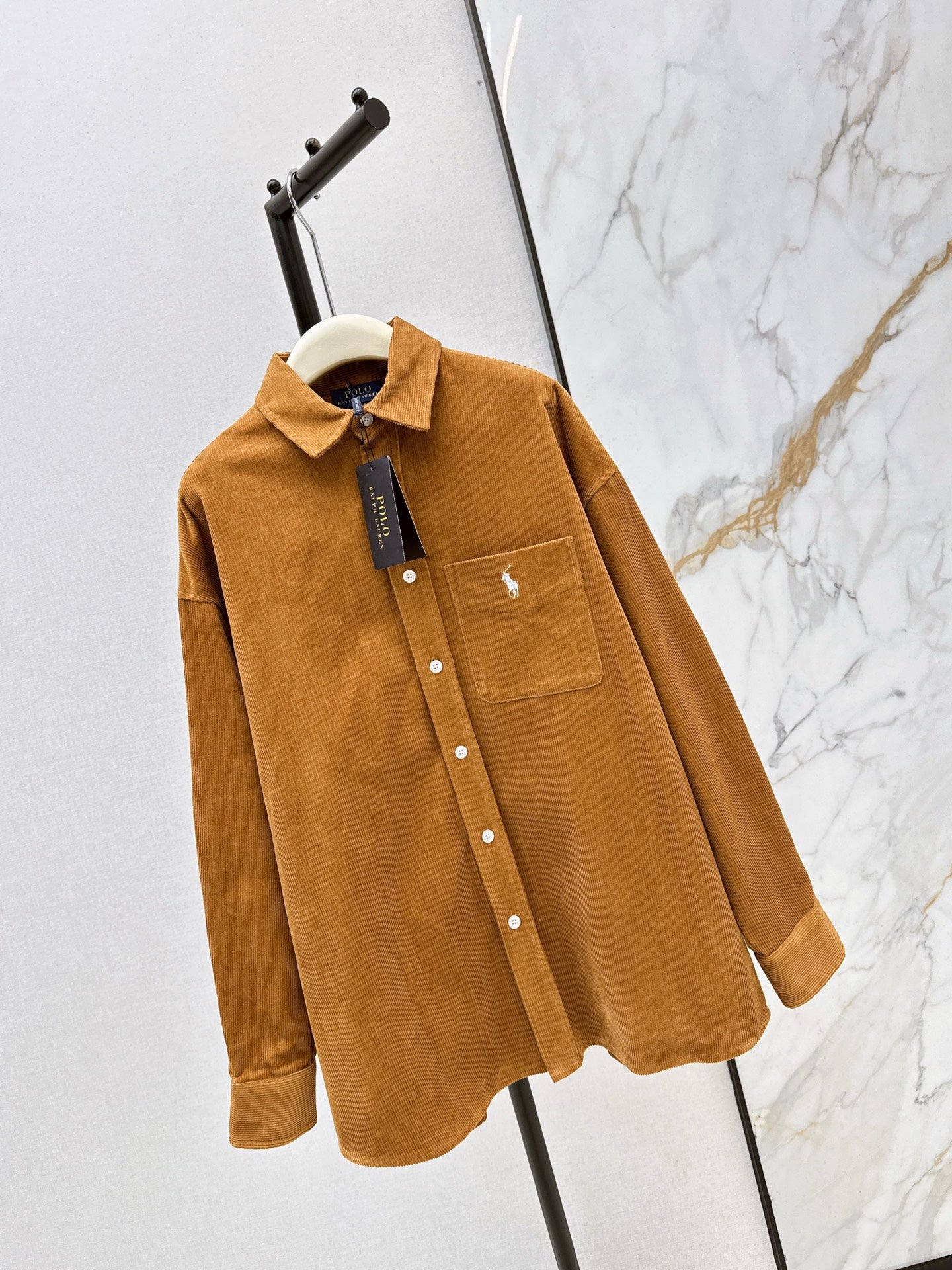 Ral NEW Embroidered corduroy shirt