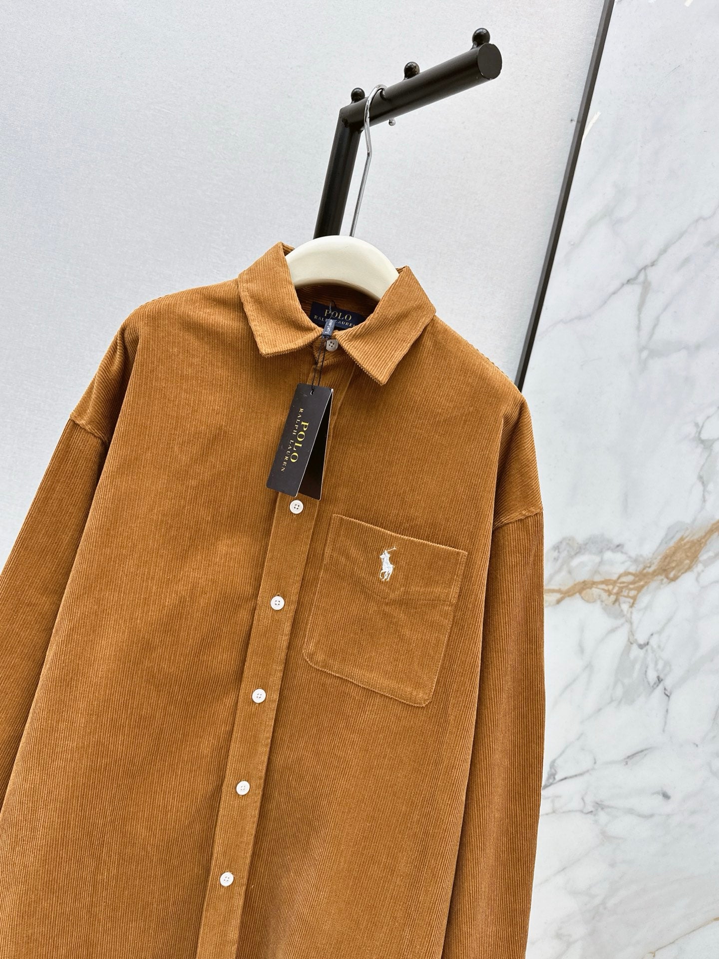 Ral NEW Embroidered corduroy shirt