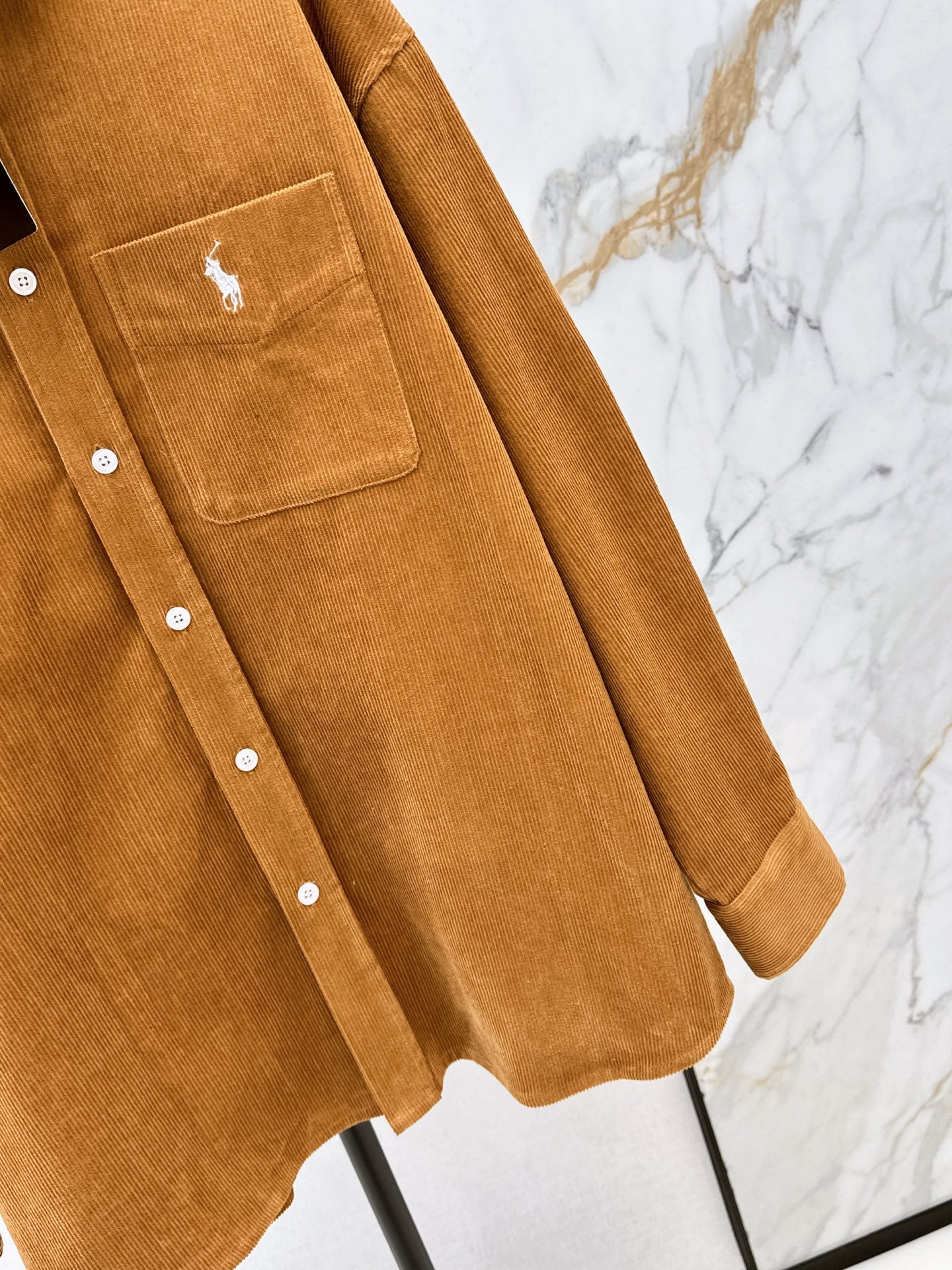 Ral NEW Embroidered corduroy shirt