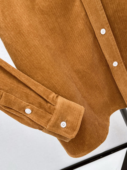 Ral NEW Embroidered corduroy shirt