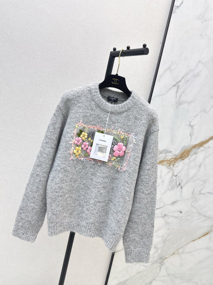 Chan NEW Floral sweater