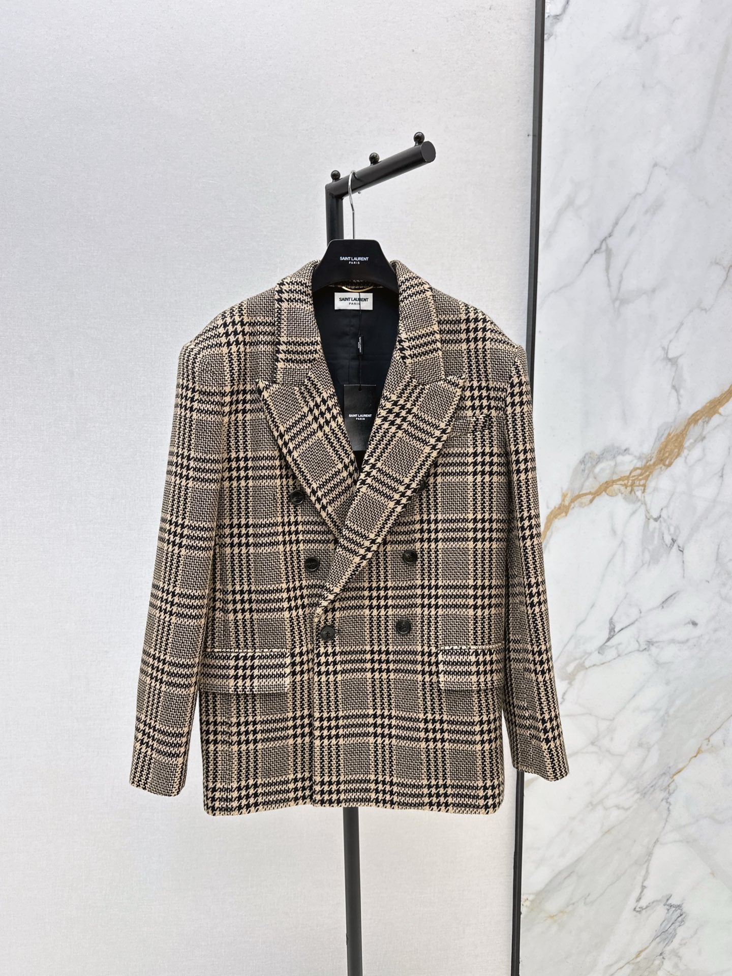 Saint NEW Vintage plaid blazer