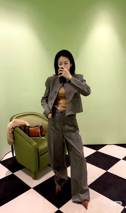 Pra NEW Straight-leg trousers