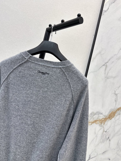 CD NEW Embroidered cashmere sweater