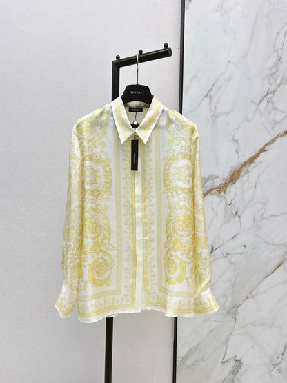 Ver NEW printed silk shirt