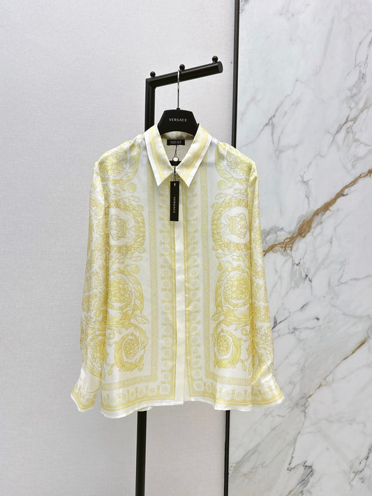 Ver NEW printed silk shirt