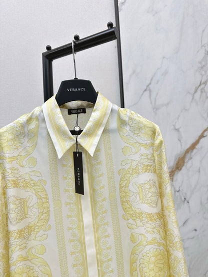 Ver NEW printed silk shirt