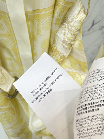 Ver NEW Printed silk dress